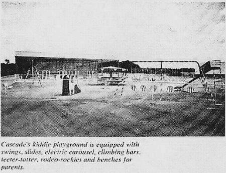 Cascade Drive-In Theatre - Cascade Playground 1969 (newer photo)